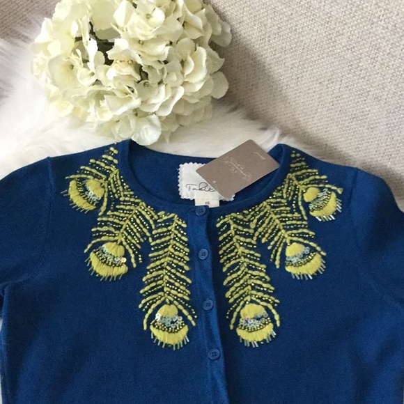 Anthropologie Sweaters - Tabitha/Anthroplogie Embroidered Sweater NWT